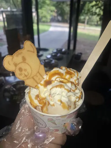 Lody rzemieślnicze w Parku Hutniczym.